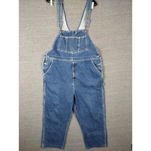 Guide Gear Denim Overalls Mens XL Blue Workwear Carpenter Pockets 100% Cotton